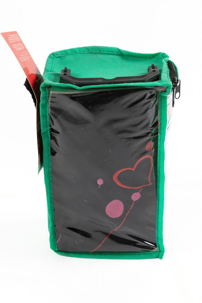 START Glamour Coprisedile Singolo anteriore Universale nero-rosso
