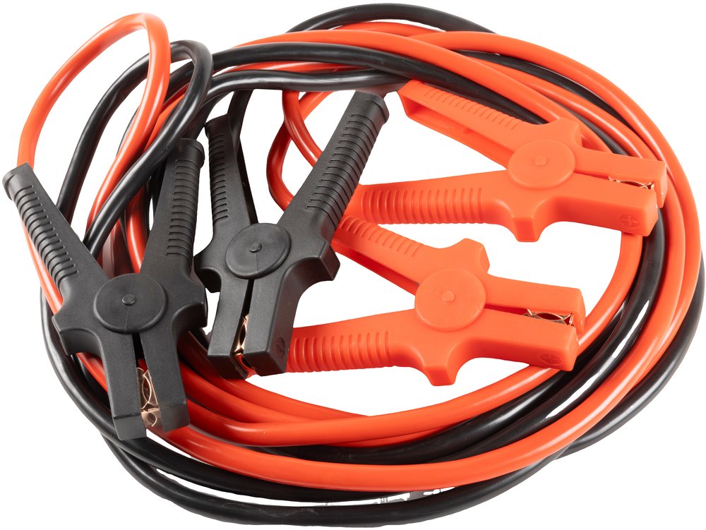 START Cavi Batteria 500AH Lunghezza 4,25MT con Pinze Isolate ? Ideali per Auto