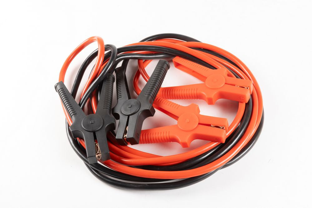 Cavi Batteria 500AH 4,25MT con Pinze Isolate  Avviamento Sicuro e Veloce