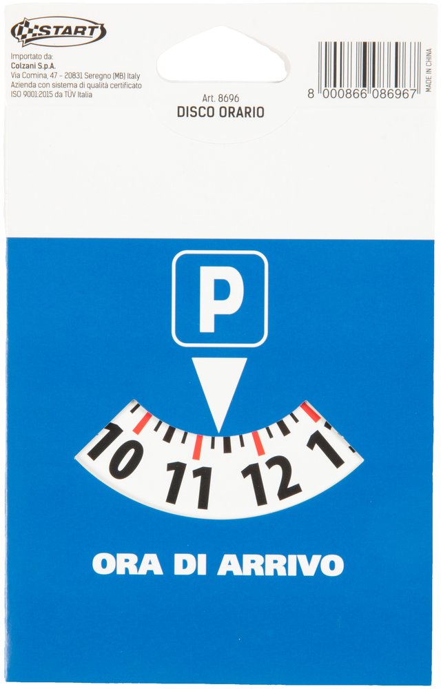 START Disco orario auto Accessorio Originale Uso Quotidiano Alta Qualit?
