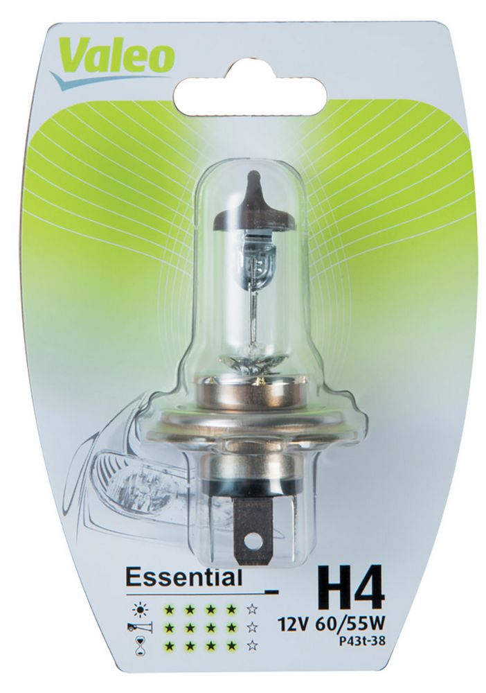 VALEO H1 lampada auto 12V 55W Blue effect attacco P14,5s Accessorio Originale