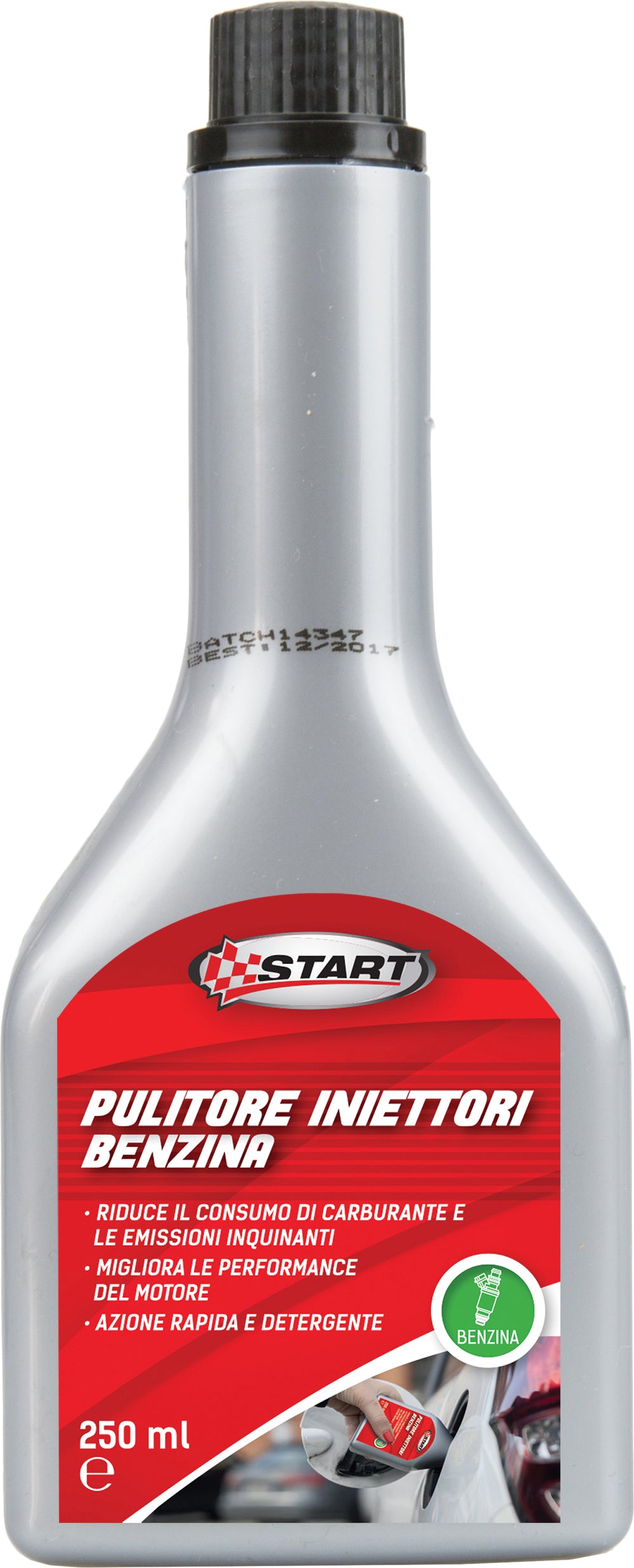 START Pulitore iniettori benzina 250ml per motori Accessorio Originale