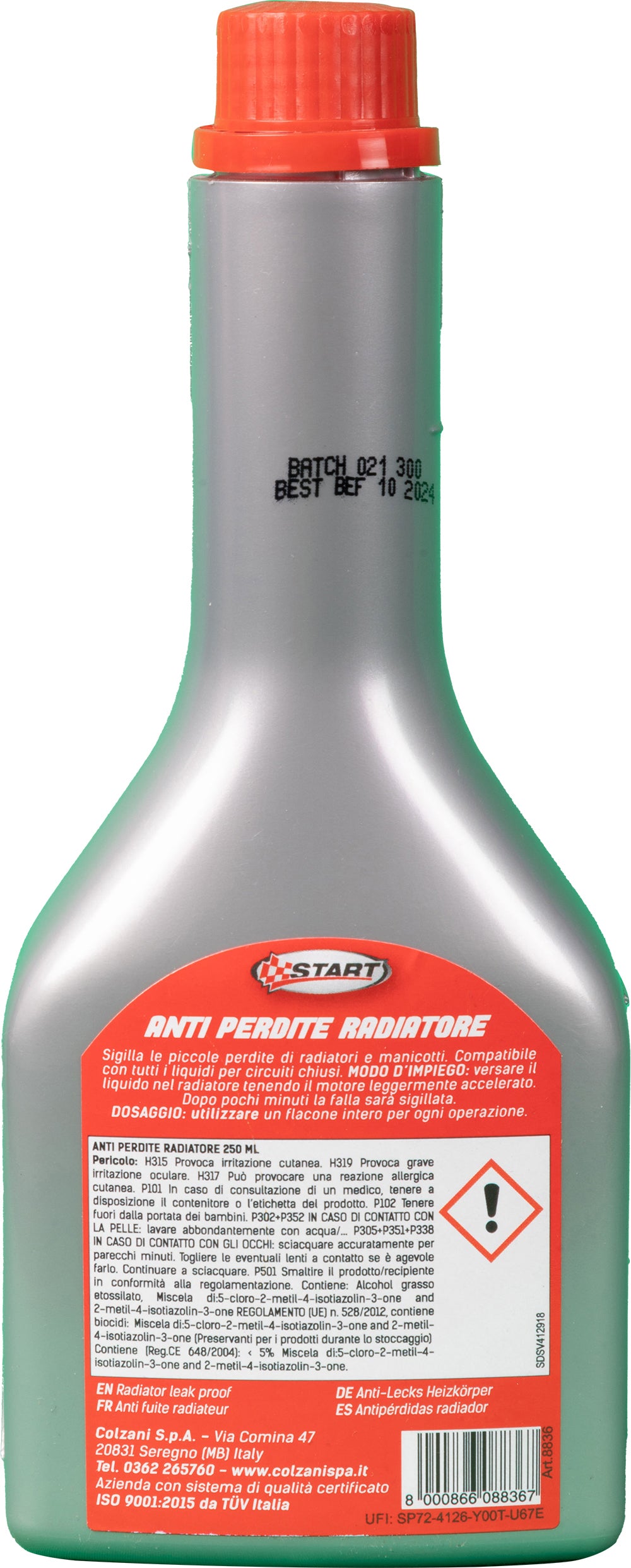 START Anti Perdite Radiatore Sealer 250ml anti ruggine Accessorio Originale