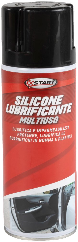 START Spray Silicone Lubrificante 400 ml per auto multiuso antiadesivo