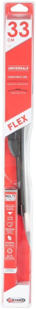 START Spazzola Tergicristallo Curva 33 cm- 13 Universale per auto Originale
