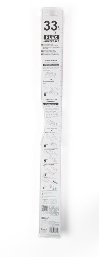 Spazzola Tergicristallo Curva 33 cm- 13" Universale per auto