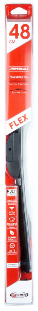 START Spazzola tergicristallo Curva 48 cm-19" Universale per auto