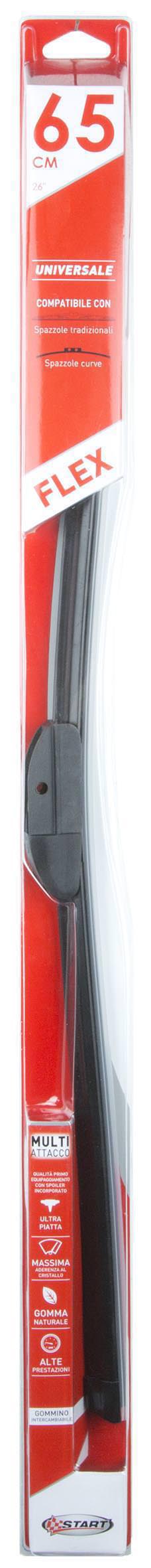 START Spazzola tergicristallo Curva 65 cm-26 Universale per auto Originale