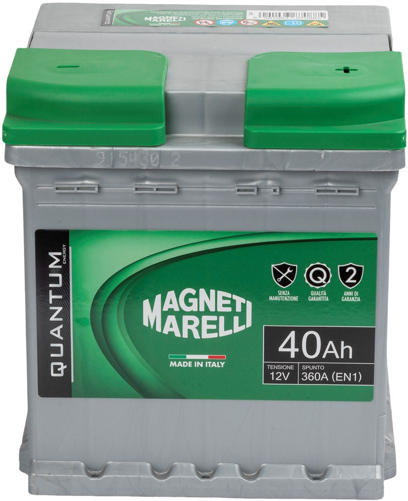 Magneti Marelli Batteria per auto 40AH 12V 330A EN1 per cassetta L0