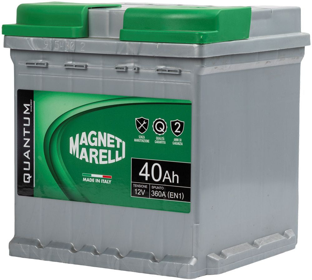Magneti Marelli Batteria per auto 40AH 12V 330A EN1 per cassetta L0