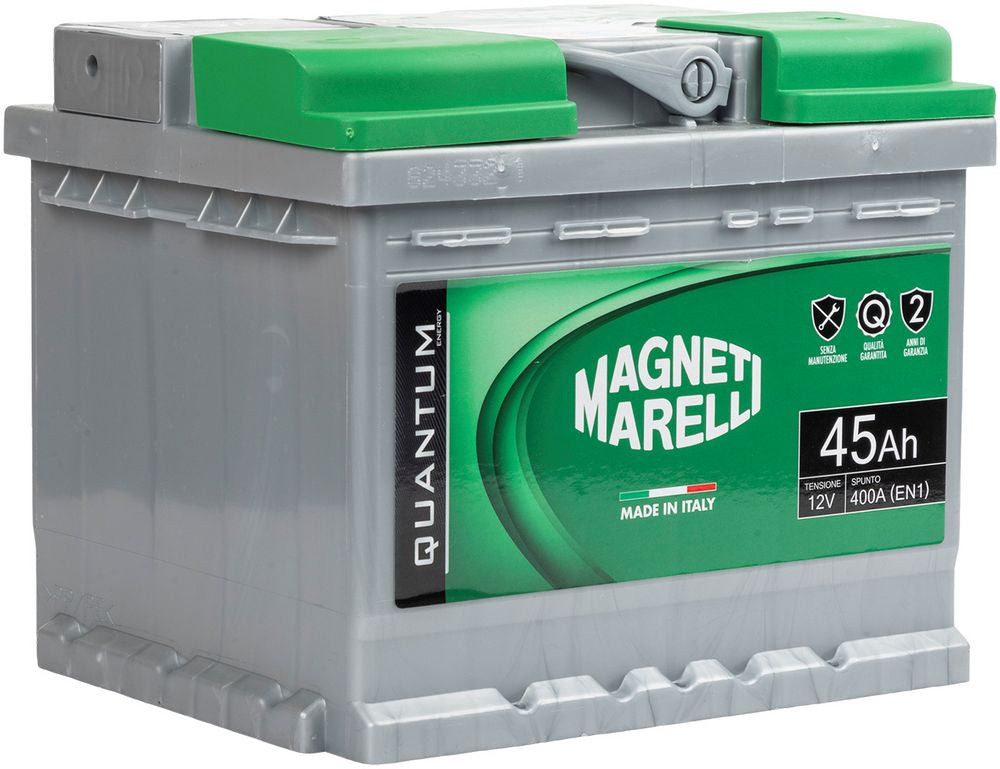 Magneti Marelli Batteria per auto 45AH 12V 360A EN1 per cassetta L1B