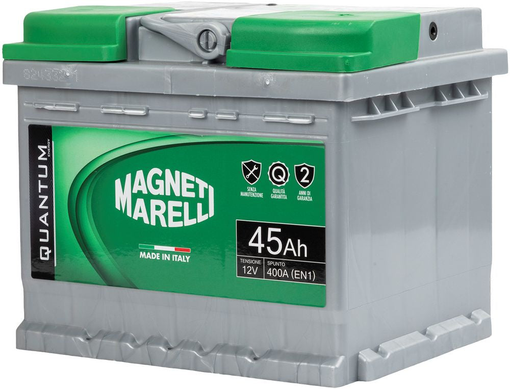 Magneti Marelli Batteria per auto 45AH 12V 360A EN1 per cassetta L1B