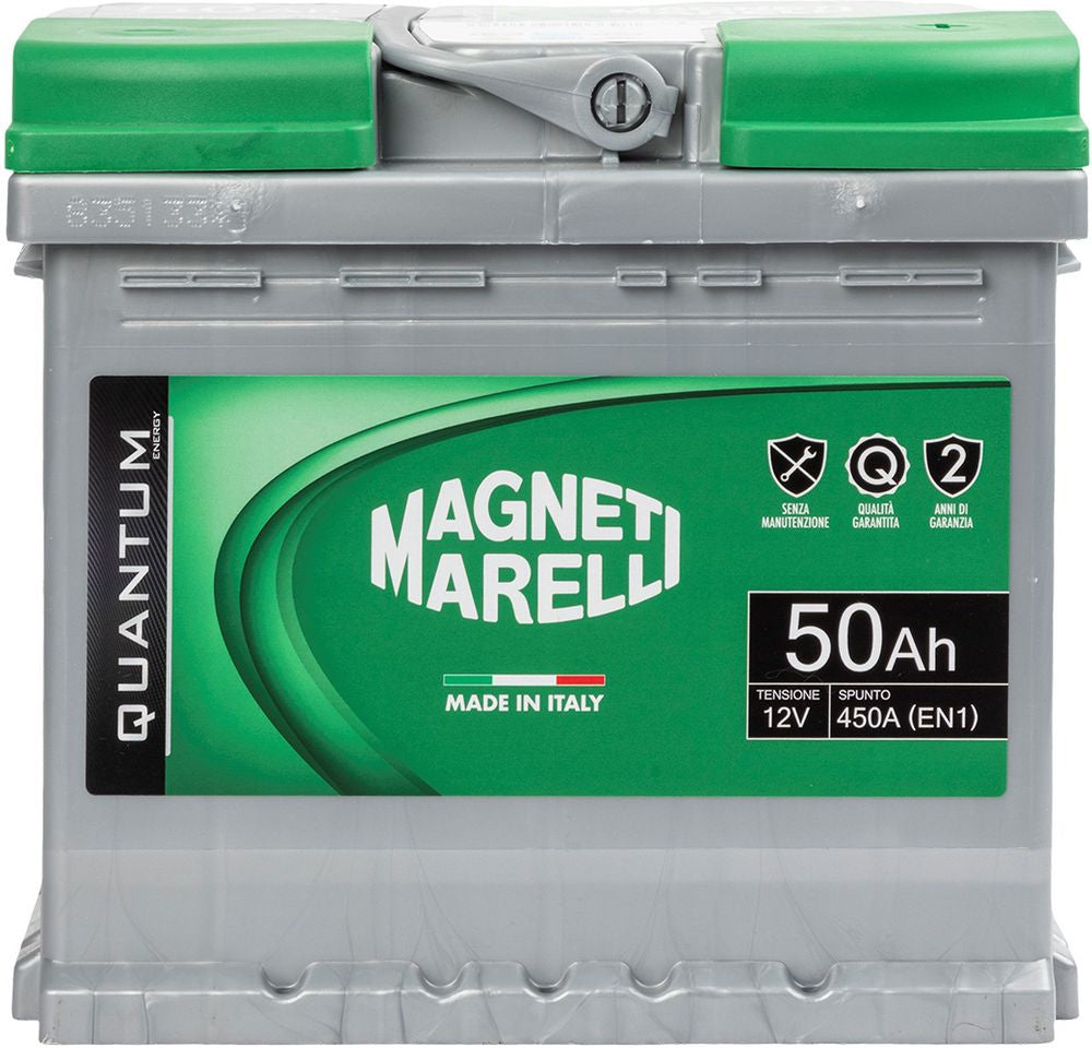 Magneti Marelli Batteria per auto 50AH 12V 450A EN1 per cassetta L1B