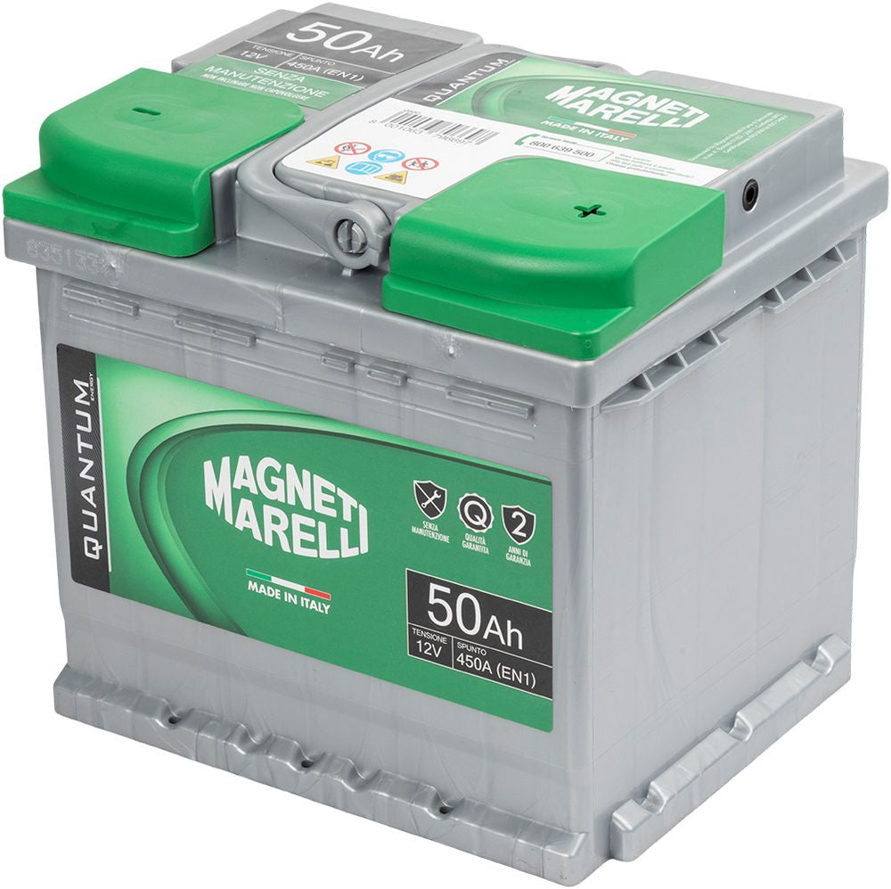 Magneti Marelli Batteria per auto 50AH 12V 450A EN1 per cassetta L1B