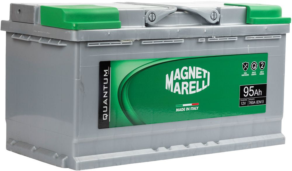 Magneti Marelli Batteria per auto 95AH 12V 760A EN1 per cassetta L5