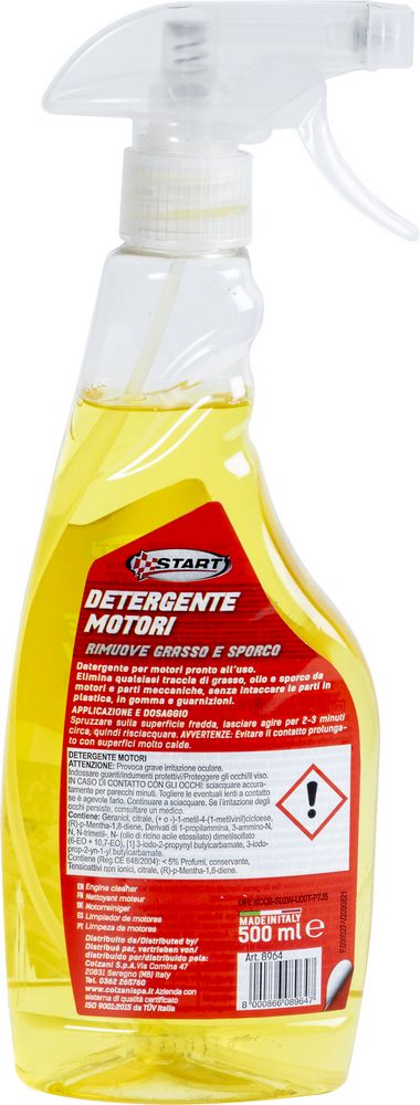 Trigger detergente motore effetto sgrassante 500 ML per auto