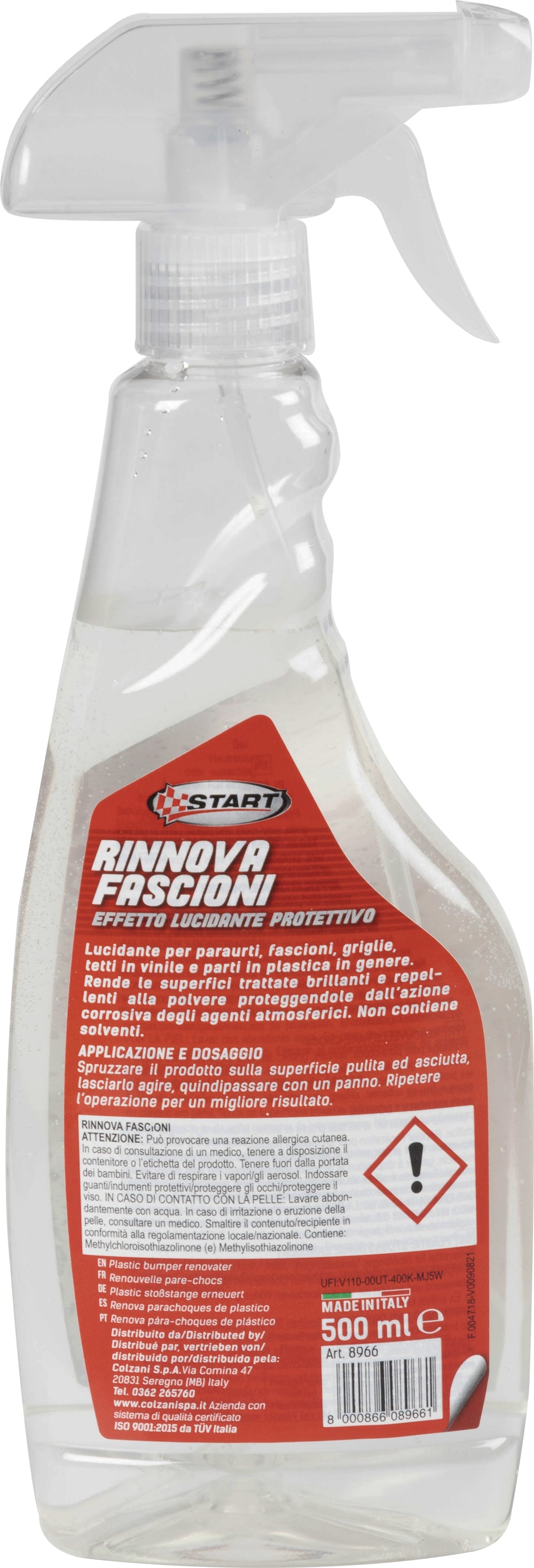START Trigger rinnova fascioni effetto lucidante protettivo 500 ML Originale