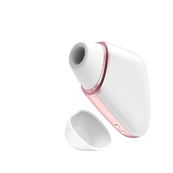SATISFYER - STIMOLATORE E VIBRATORE TRIANGOLO LOVE BIANCO