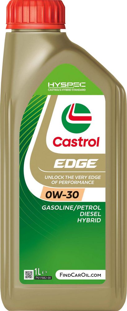 Castrol Edge 0W-30 ACEA C3 API SN 1L Sintetico Olio Motore Lubrificante Auto