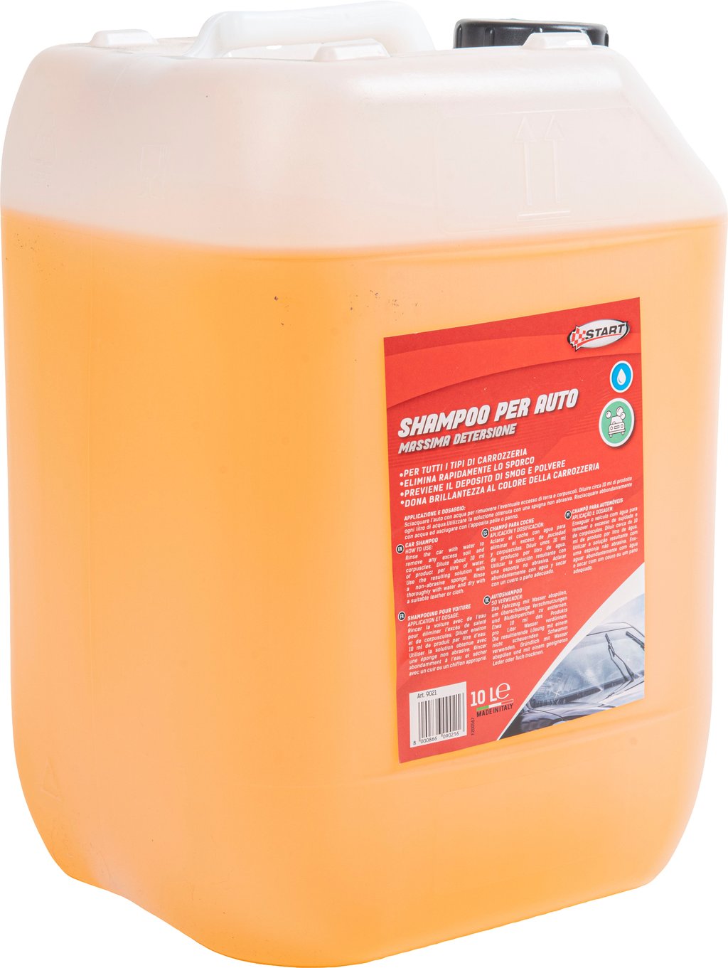 START Shampoo per auto 10L massima detersione modello universale Originale