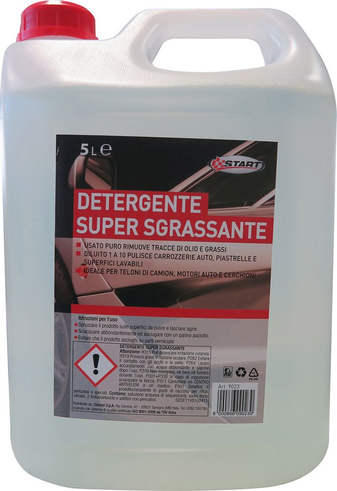 START Detergente lavamotori super sgrassante 5LT per auto Accessorio Originale