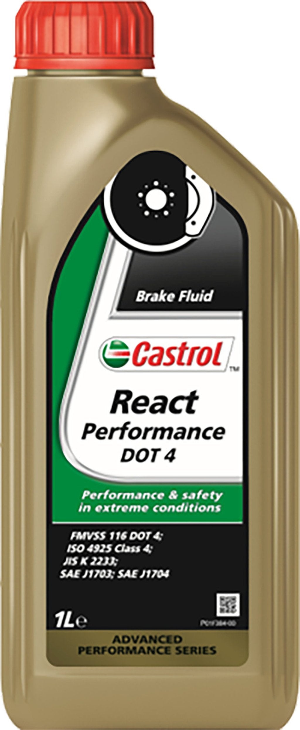 Castrol React Performance 5W-40 ACEA C3 API SN 1L Olio Motore Lubrificante Moto