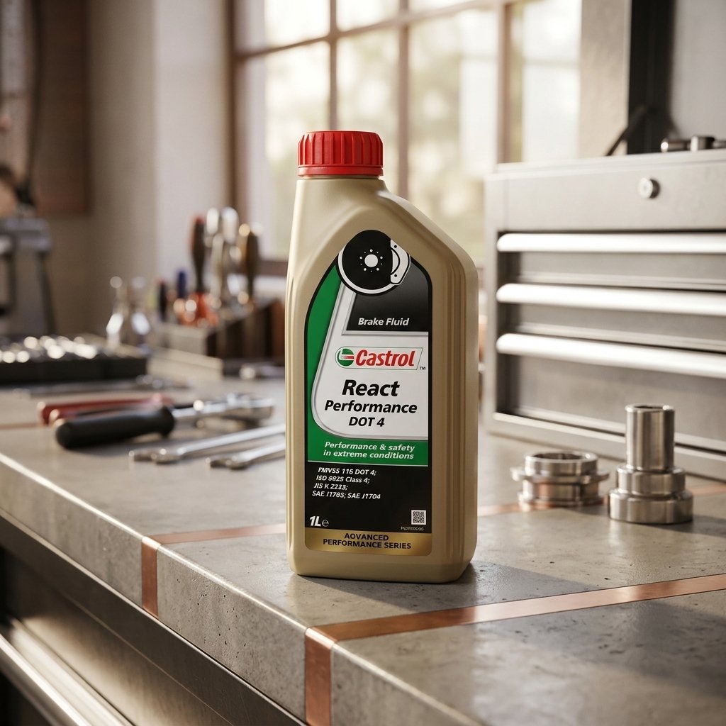 Castrol React Performance 5W-40 ACEA C3 API SN 1L Olio Motore Lubrificante Moto