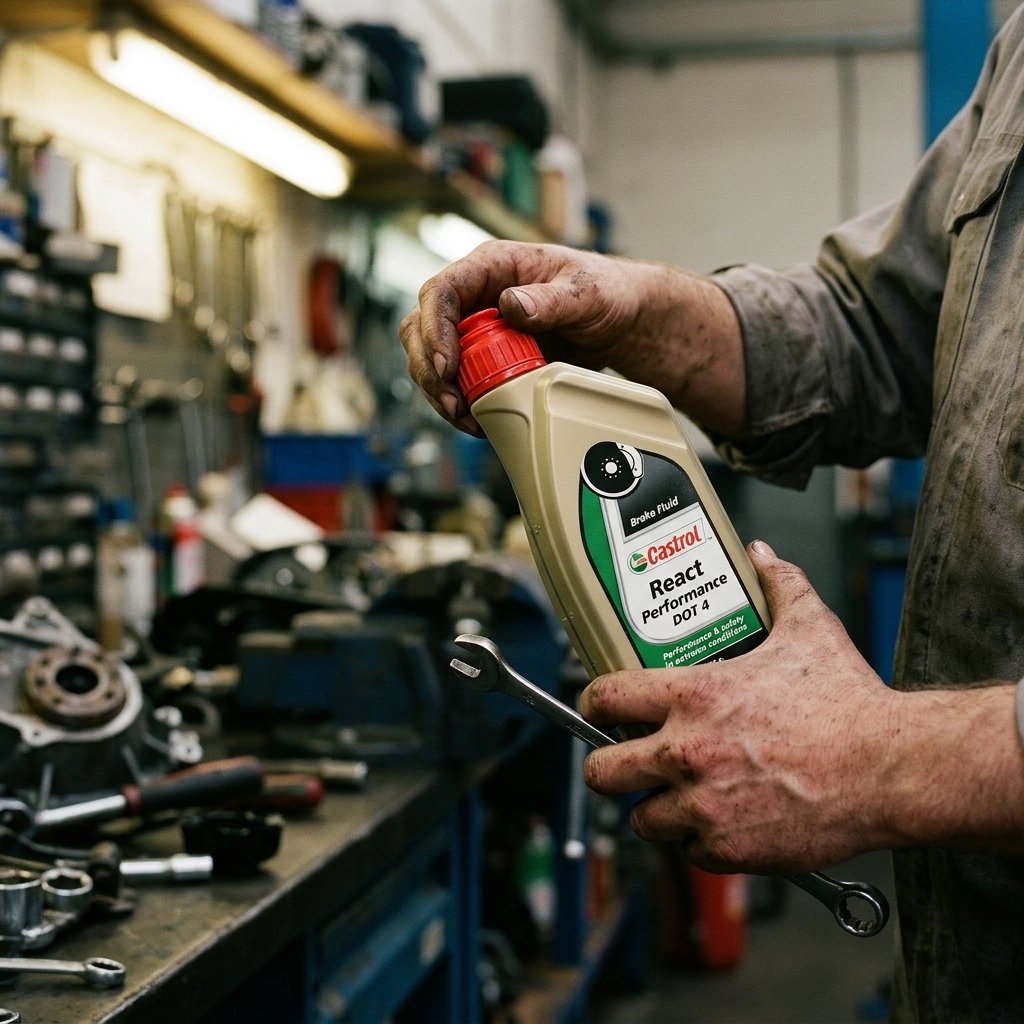 Castrol React Performance 5W-40 ACEA C3 API SN 1L Olio Motore Lubrificante Moto