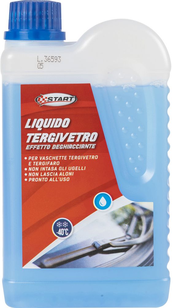 Liquido tergivetro concetntrato effetto deghiacciante fino a -40C