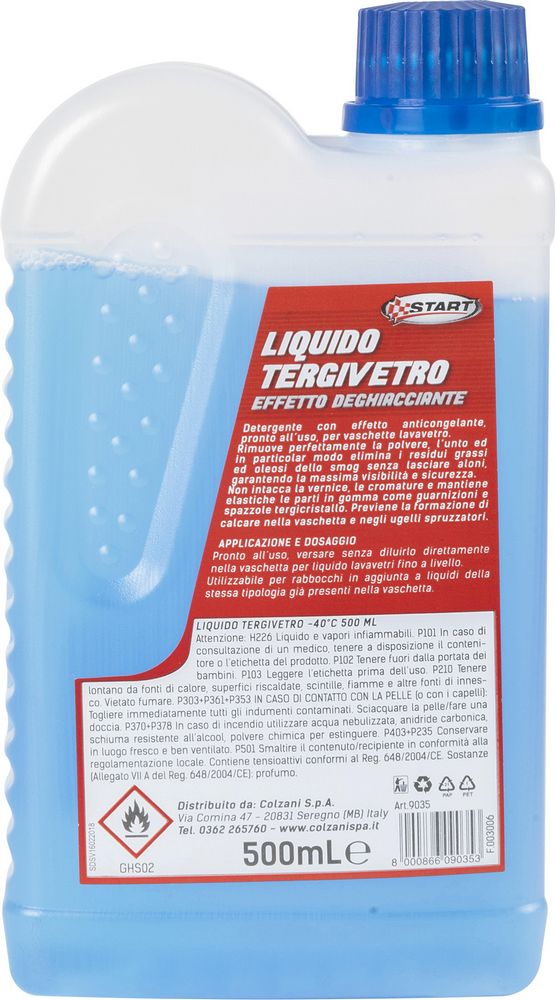 START Liquido tergivetro concetntrato effetto deghiacciante fino a -40?C