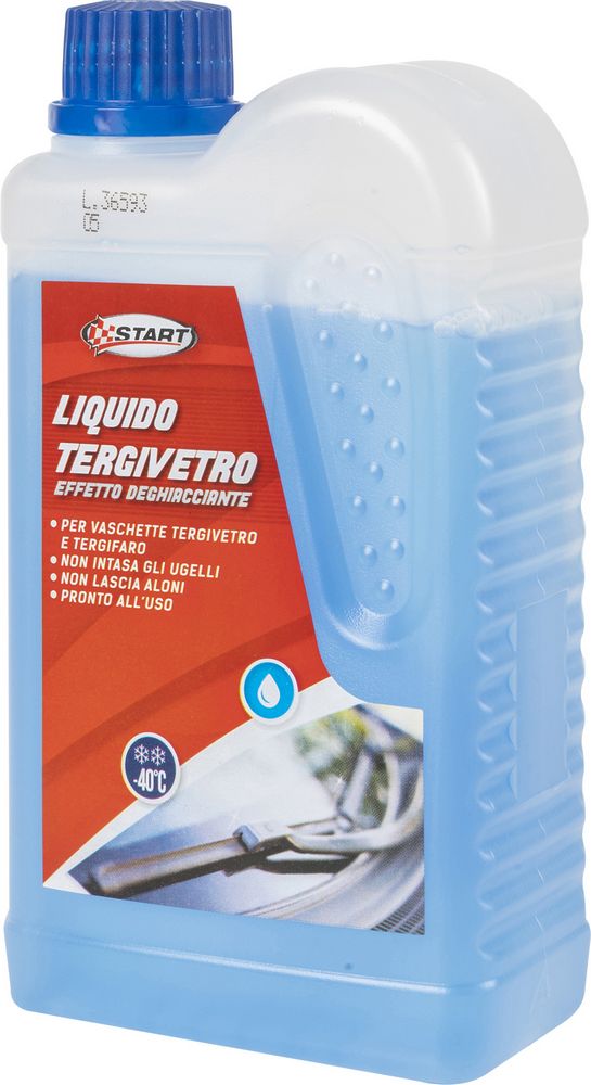 Liquido tergivetro concetntrato effetto deghiacciante fino a -40C