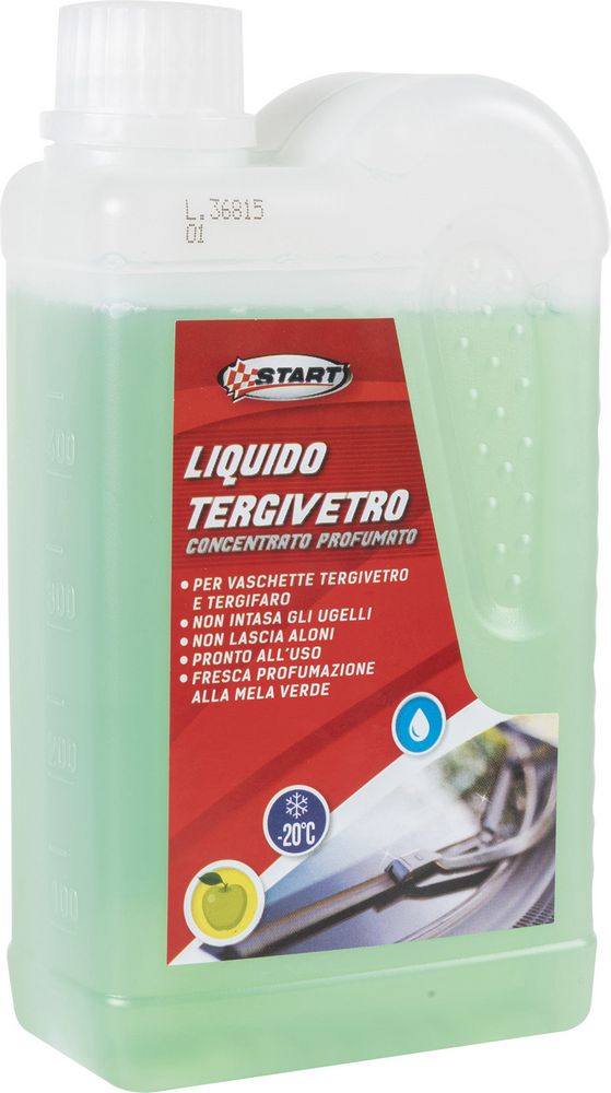 START Liquido tergivetro concentrato profumato alla mela verde -20?C 500ML