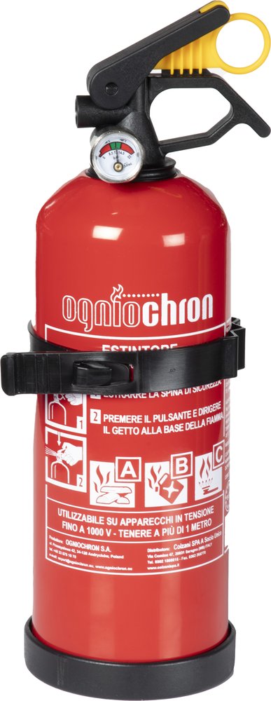 START Estintore a polvere ABC/M 1 kg omologato Rina - 8A 34B C - certificato EN