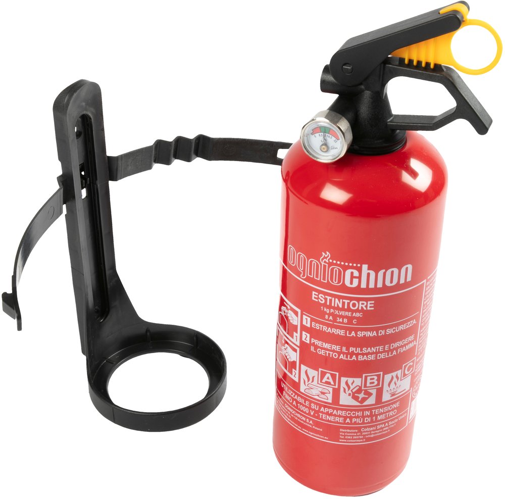 Estintore a polvere ABC/M 1 kg omologato Rina