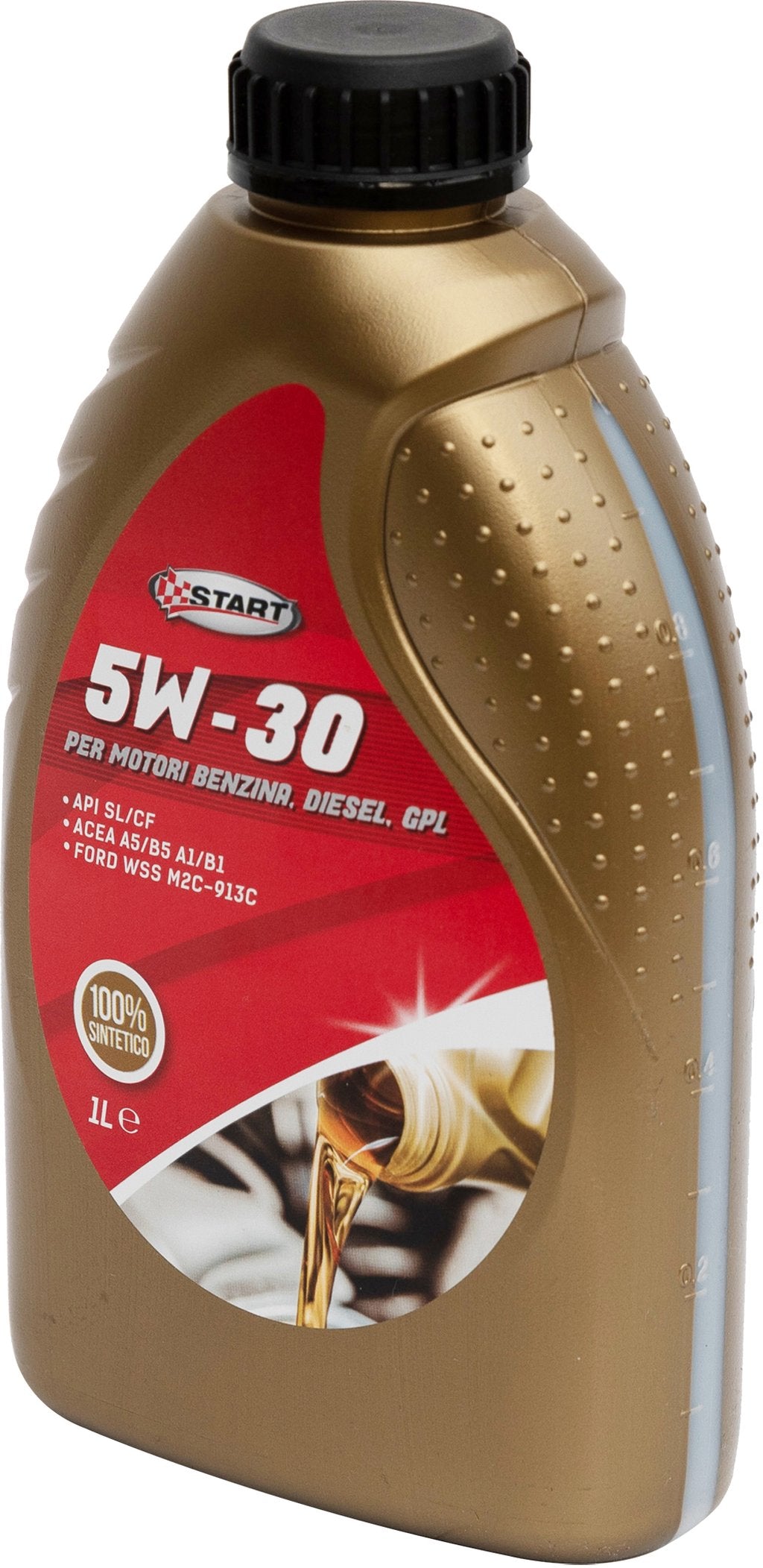 START Olio Lubrificante Motore 5w 30 Diesel e Benzina Sint Drive Tanica 1 Litro