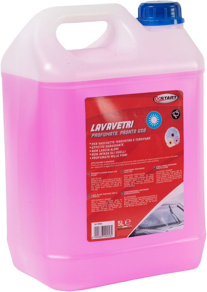 START Liquido tergivetro profumato ai millefiori -5?C 5L Accessorio Originale