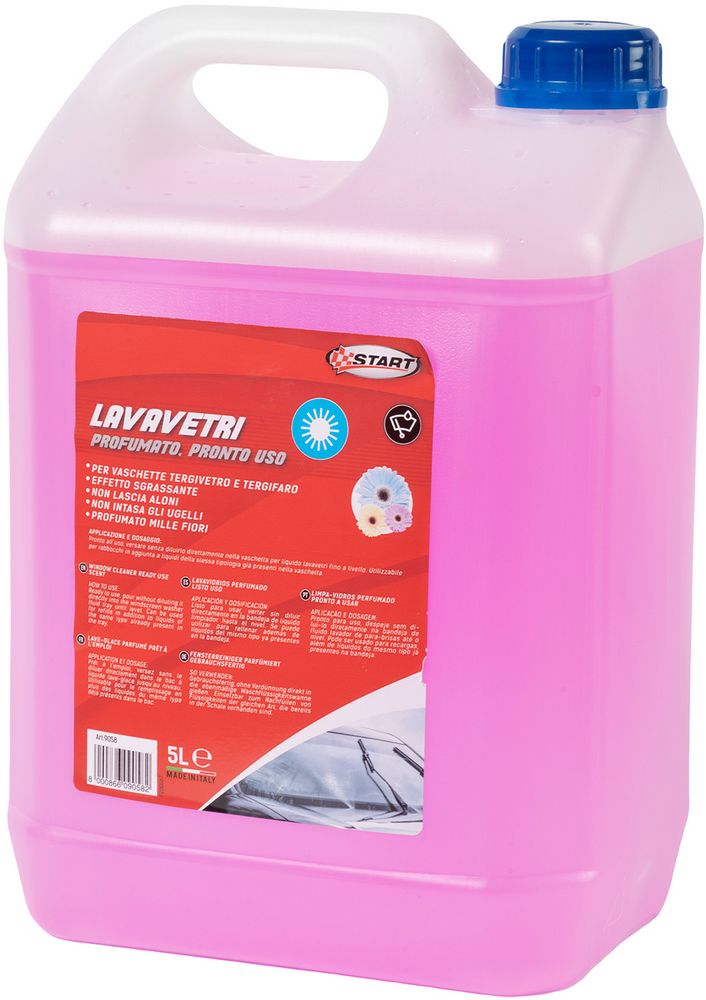 Liquido tergivetro profumato ai millefiori -5C 5L