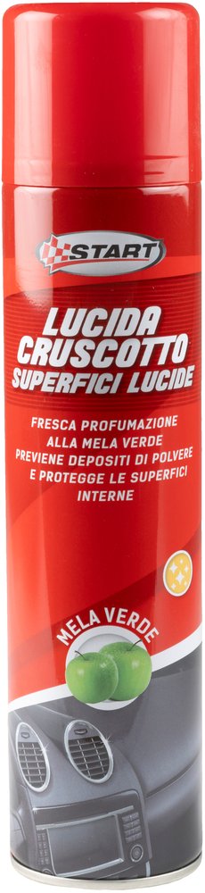 START Spray lucida cruscotto auto mela verde 400ml Accessorio Originale