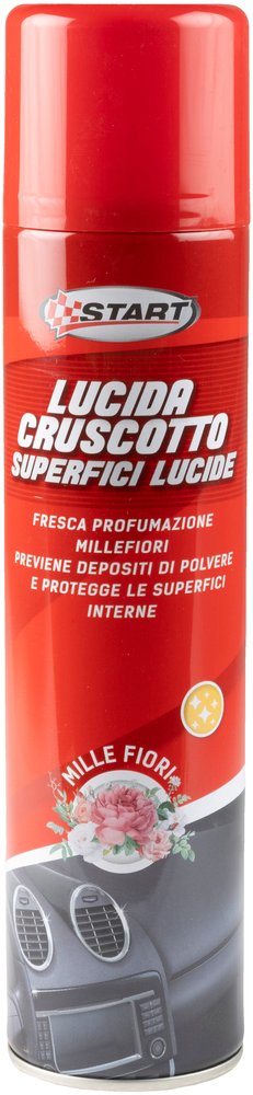 Spray lucida cruscotto auto mille fiori 400ml