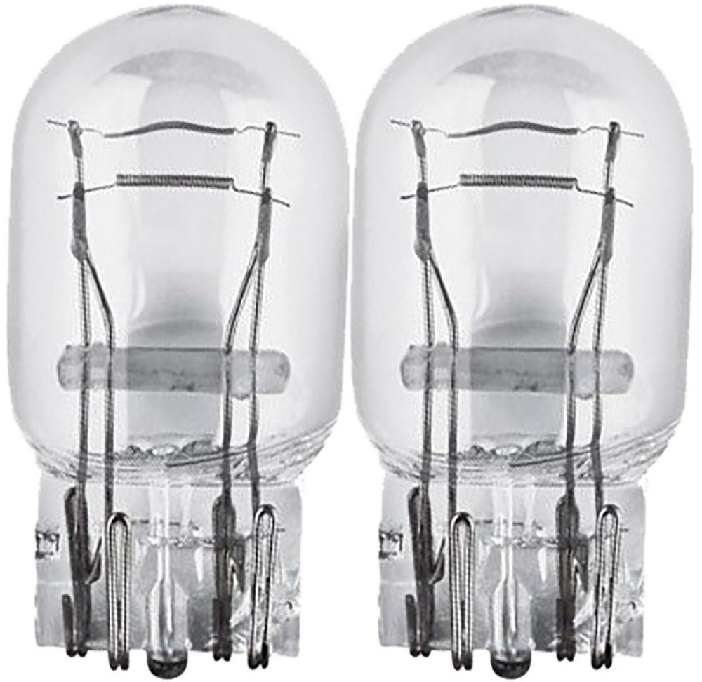 T20 Coppia di Lampadine in vetro biluce per luci auto 12V 21/5W W3x16d