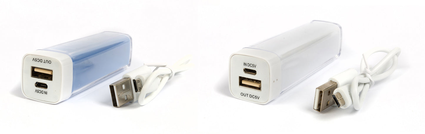 START Batteria Esterna USB universale 1,2/1A capacit? di ricarica 2000mAH