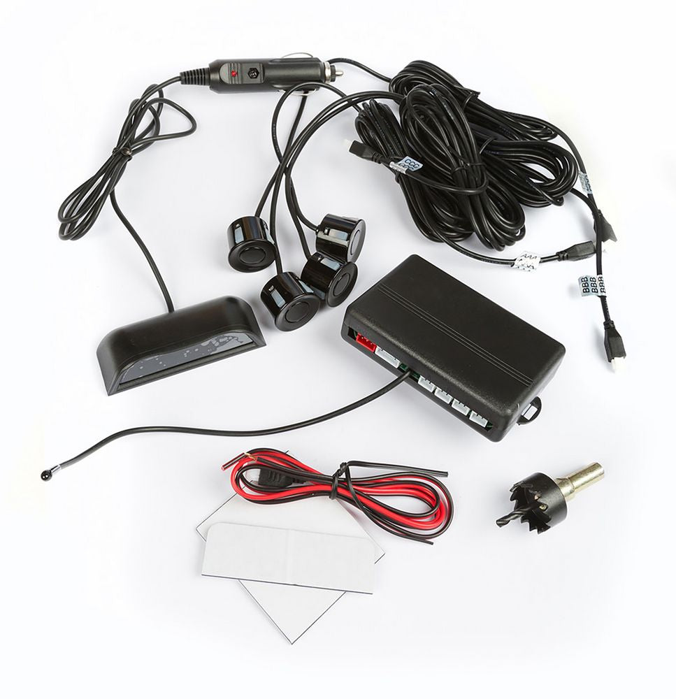 START Sensori di Parcheggio Wireless a Ultrasuoni per Auto - Kit da 4 Pezzi
