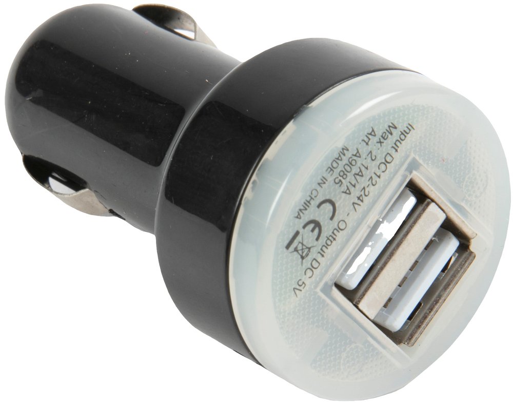 START Presa Accendisigari con 2 USB 3,4 A - Caricatore da Auto Dual USB