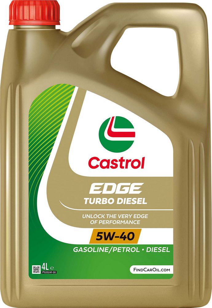 Castrol Edge 5W-40 ACEA C3 API SN 4L Semisintetico Olio Motore Lubrificante Auto