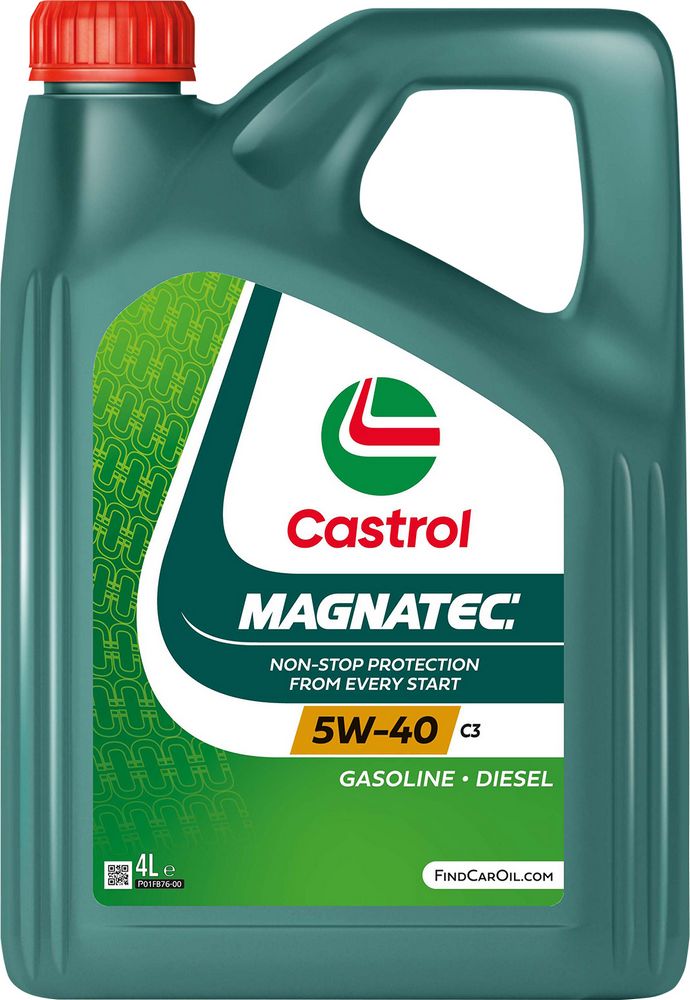 Castrol Magnatec 5W-40 ACEA C3 API SN 4L Sintetico Olio Motore Lubrificante Auto