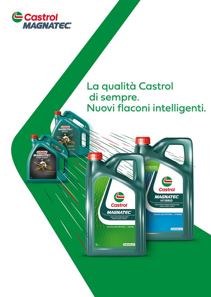 Castrol Magnatec 5W-40 ACEA C3 API SN 5L Semisintetico Olio Motore Lubrificante