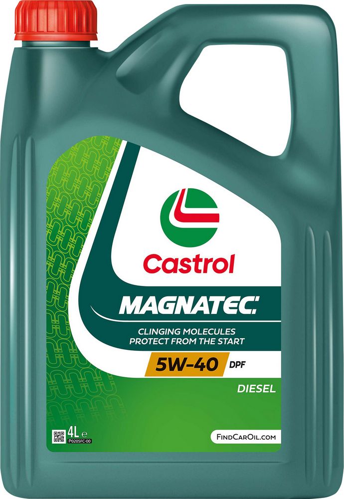 Castrol Magnatec 5W-40 ACEA C3 API SM 4L Sintetico Olio Motore Lubrificante Auto