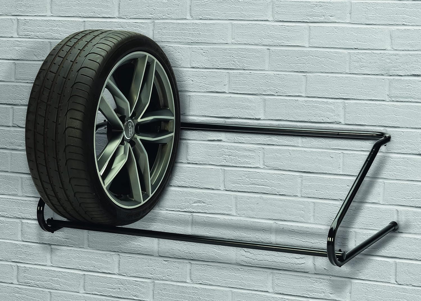 Garden Friend Portagomme struttura in acciaio verniciato nero 120x60x35h cm