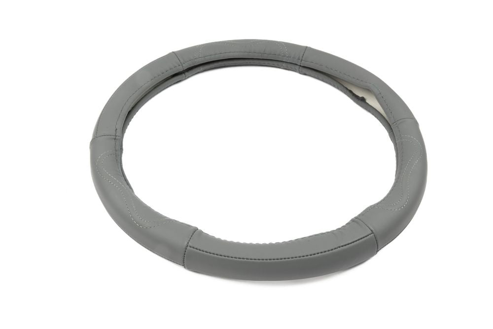 Coprivolante auto in pelle antiscivolo diametro da 37 a 39 cm