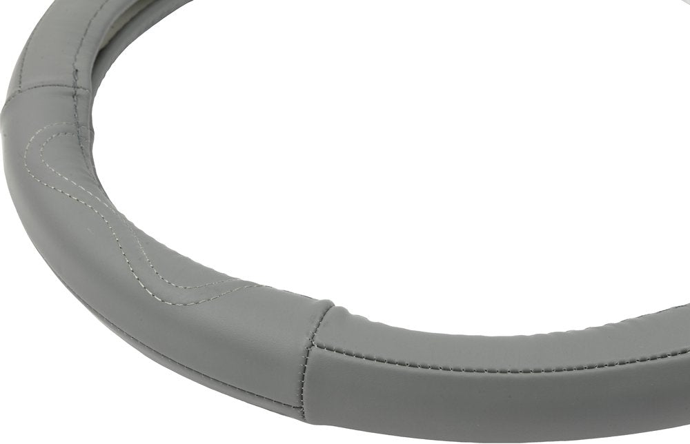 START Coprivolante auto in pelle antiscivolo diametro da 37 a 39 cm